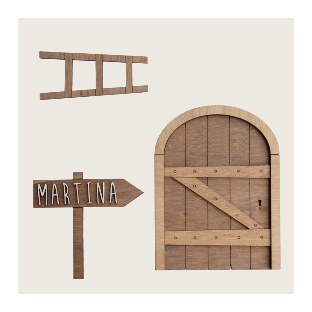Puerta personalizada de madera Puerta personalizada de madera