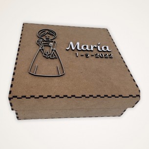 Caja cuadrada personalizada... 2