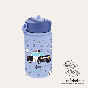 BOTELLA ACERO 330ML TAPÓN...