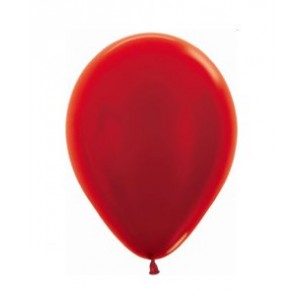 GLOBO METAL ROJO