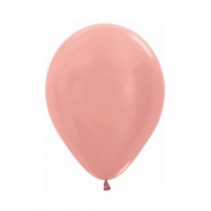 GLOBO METAL ORO ROSA